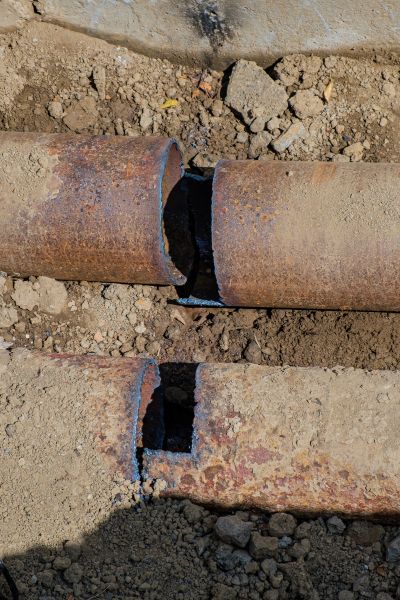 Corroded Pipe Repair in Madera