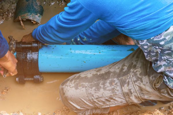 Underground Water Line Repair in Madera