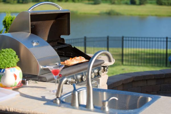 Outdoor Kitchen Plumbing in Madera