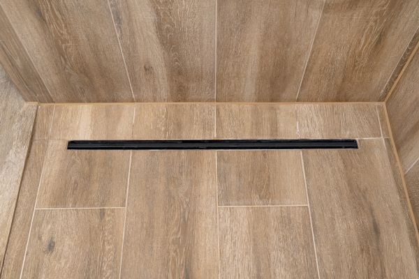Linear Drain Installation in Madera