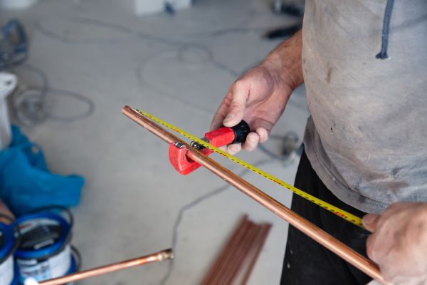 Copper Pipe Installation in Madera